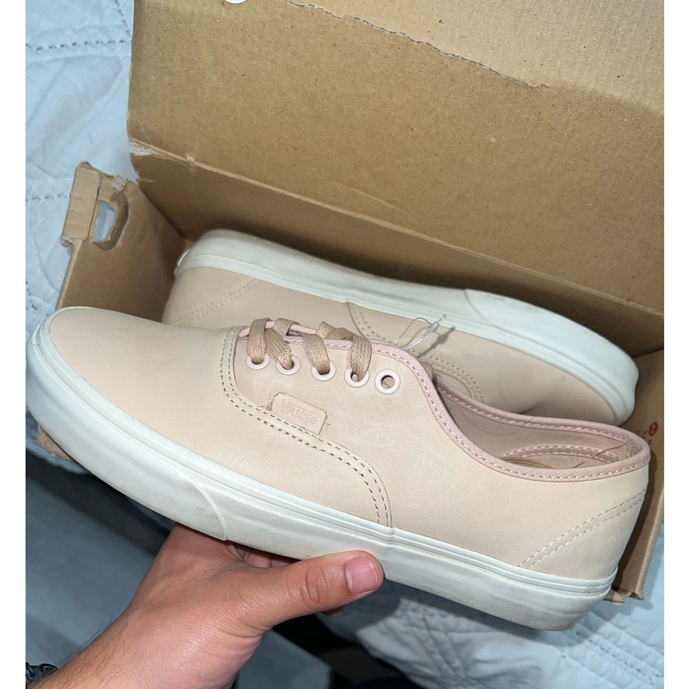 Leather Vans